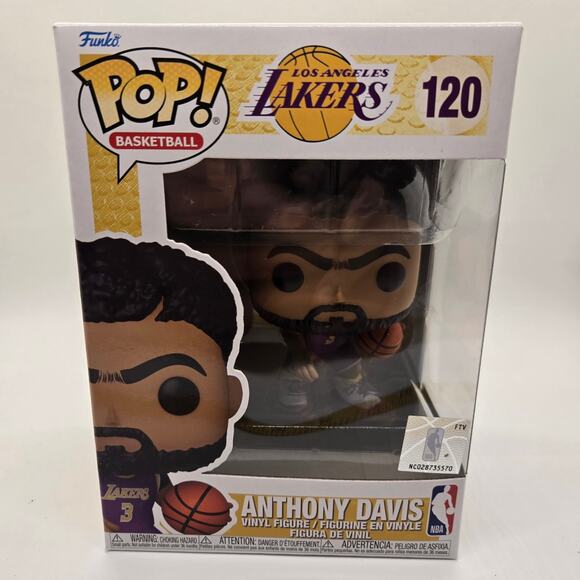 Funko Pop! Anthony Davis Lakers Vinyl Figure - Special Edition (#120) - Picture 1 of 6